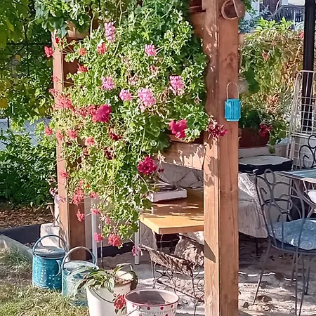 Rose 40m2 With Terrace 25m2 , Outdoor Cooking In Greeny Area For 4 Person Habitación en casa particular *